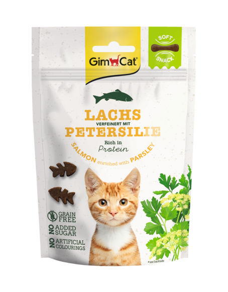 GimCat Soft Snacks Lachs mit Petersilie 60 - g