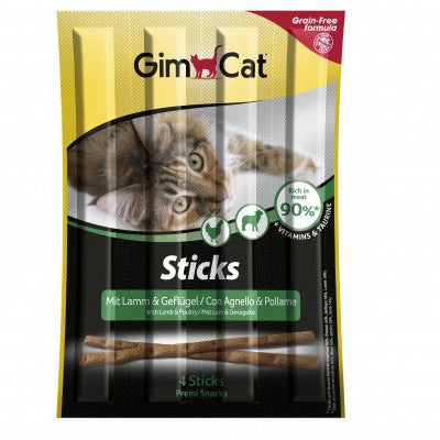 GimCat Sticks Lamm & Geflügel 4 - Stück
