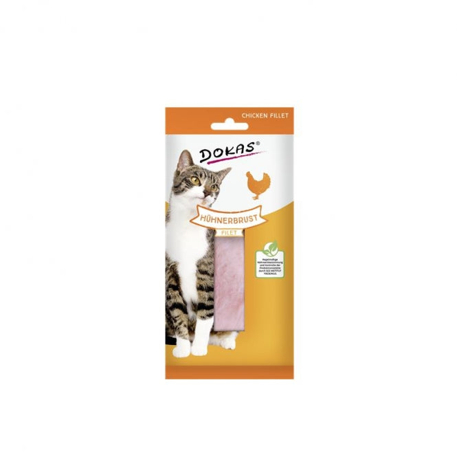 Dokas Cat Snack Filet Hühnerbrust - 22g