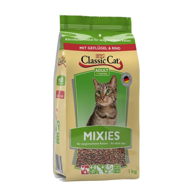 Classic Cat Mixies mit Geflügel und Rind - 1kg