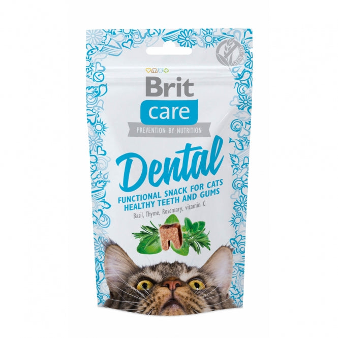 Brit Care Cat Snack Dental - 50g