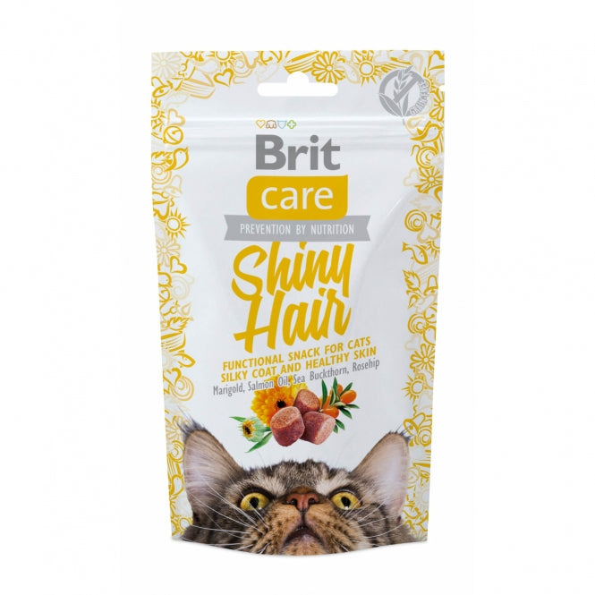 Brit Care Cat Snack Shiny Hair - 50g