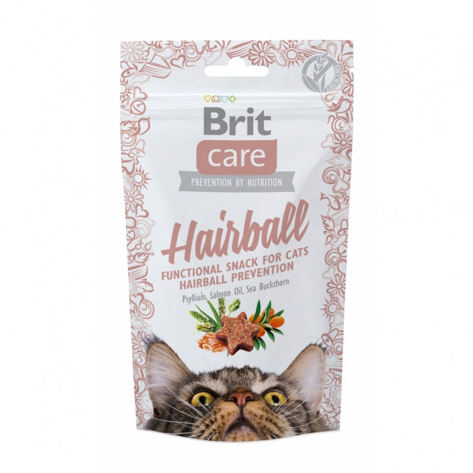 Brit Care Cat Snack Hairball - 50g