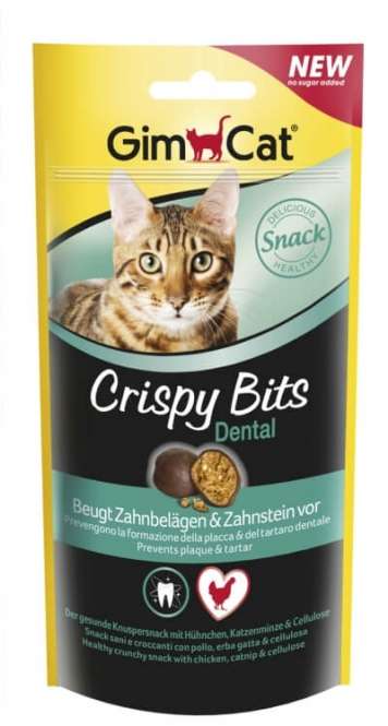 GimCat Crispy Bits Dental 40 - g