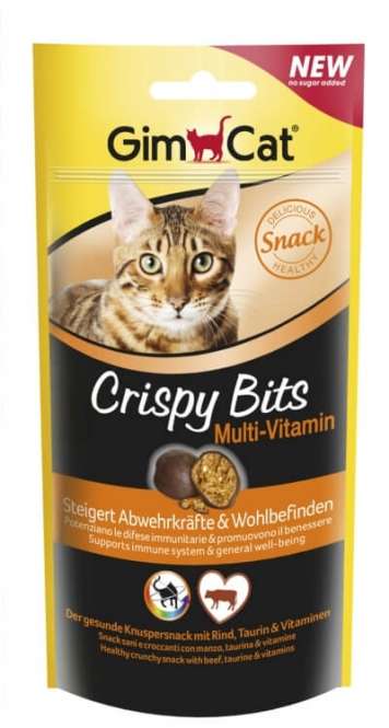 GimCat Crispy Bits Multi - Vitamin 40 g