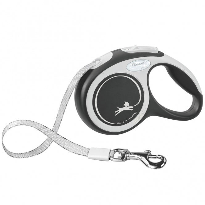 FLEXI Rollleine New COMFORT Gurt - 3m, bis 12kg