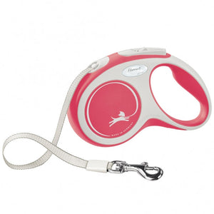 FLEXI Rollleine New COMFORT Gurt - 5m, bis 15kg