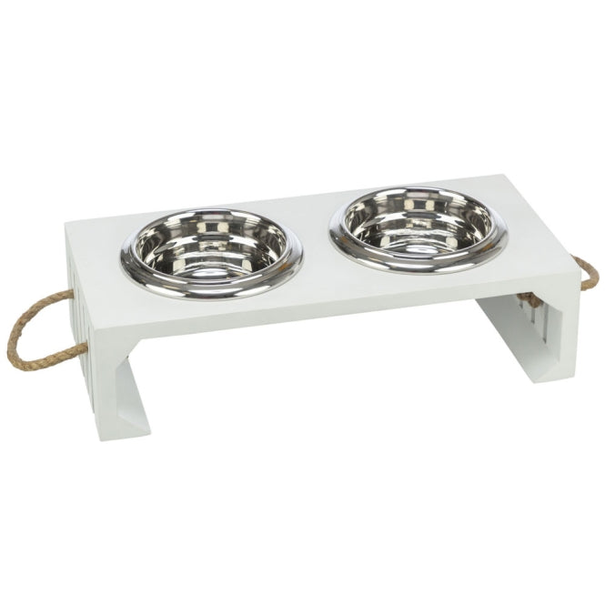 Trixie BE NORDIC Napf-Set, MDF/Edelstahl