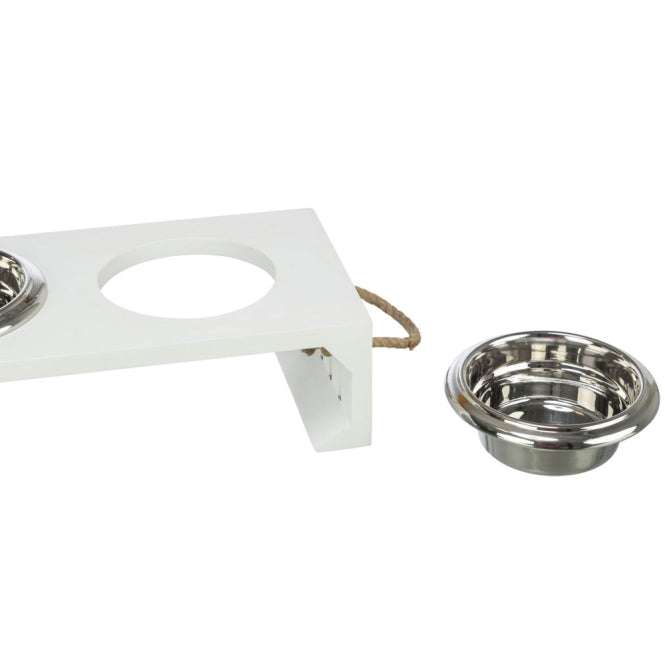 Trixie BE NORDIC Napf-Set, MDF/Edelstahl