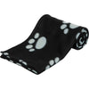 Trixie Fleecedecke Barney - 150 x 100cm, schwarz-beige